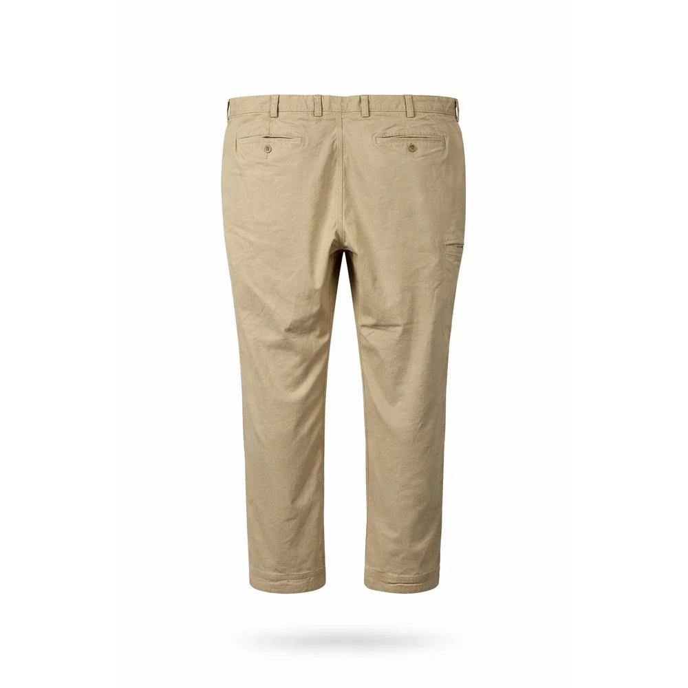 Duluth Trading Ballroom Flex Utility Work Pants Mens 44x32 Tan Straight Leg